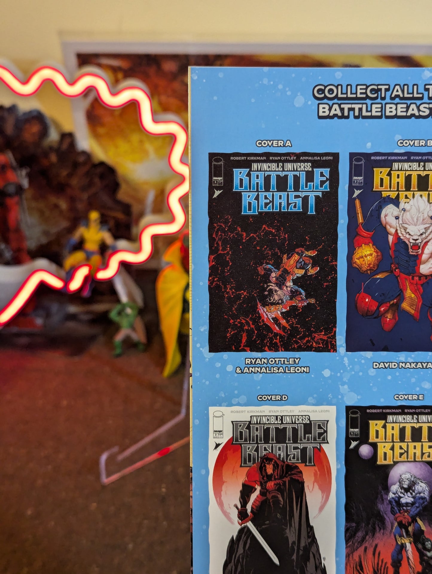 INVINCIBLE UNIVERSE : BATTLE BEAST #3 VARIANT COVER