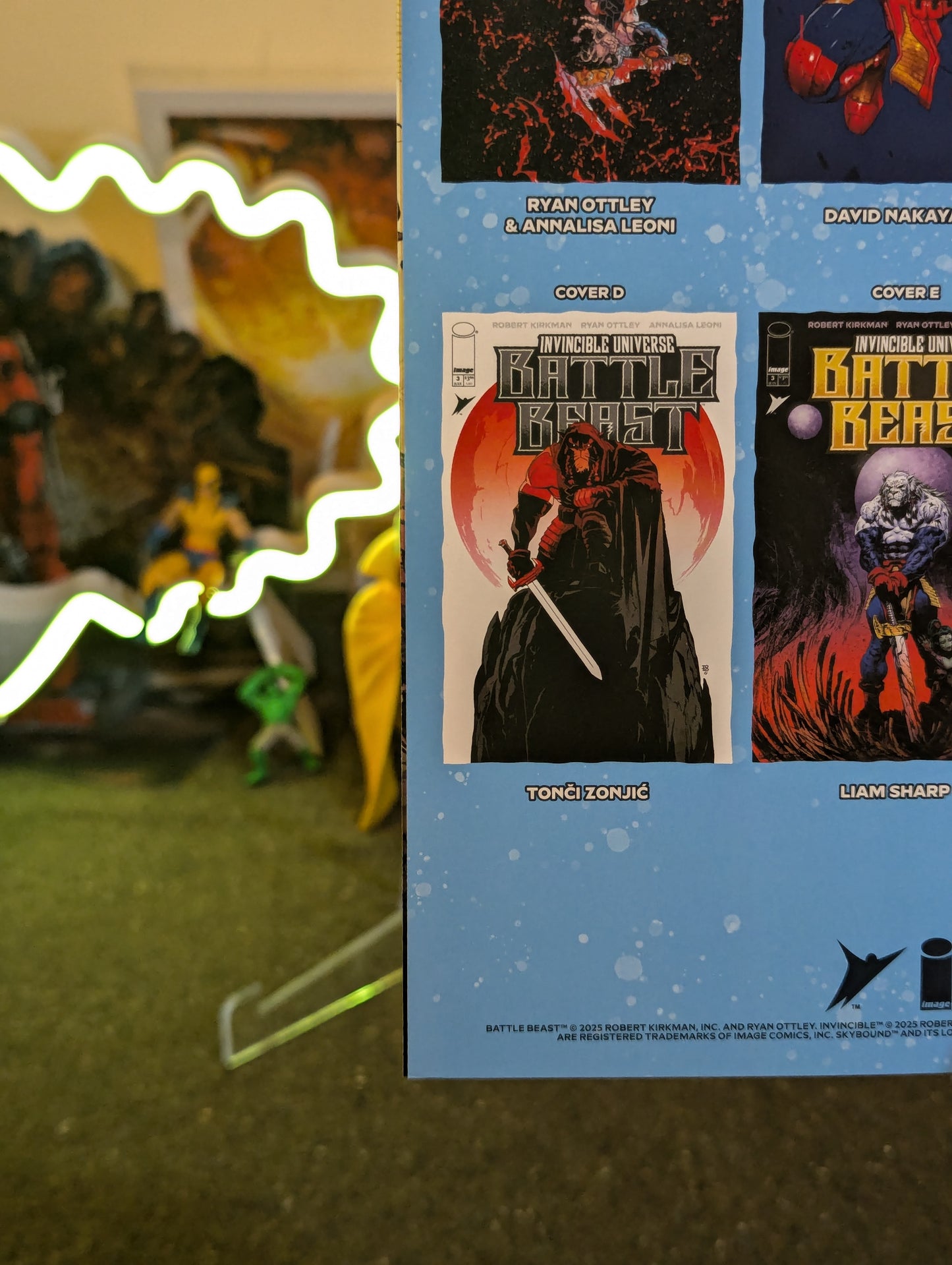 INVINCIBLE UNIVERSE : BATTLE BEAST #3 VARIANT COVER