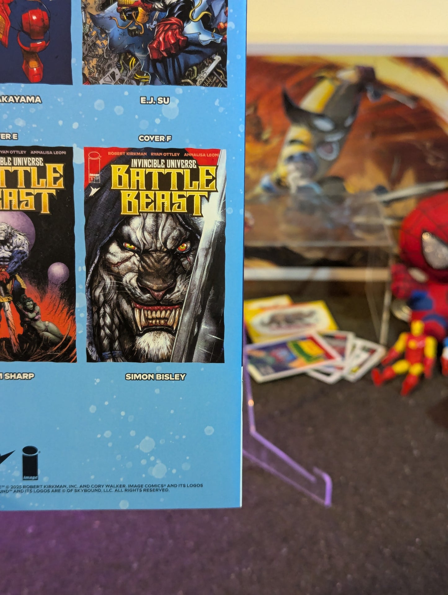 INVINCIBLE UNIVERSE : BATTLE BEAST #3 VARIANT COVER
