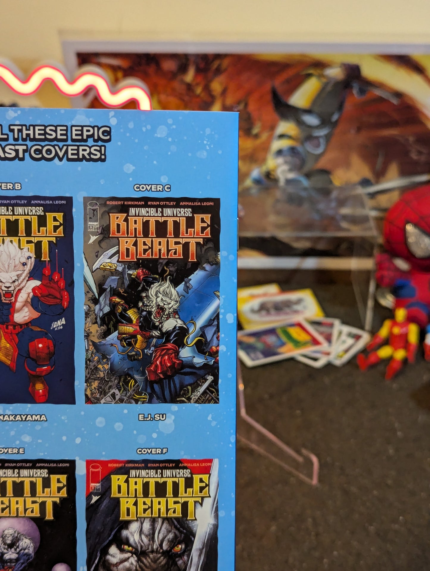 INVINCIBLE UNIVERSE : BATTLE BEAST #3 VARIANT COVER
