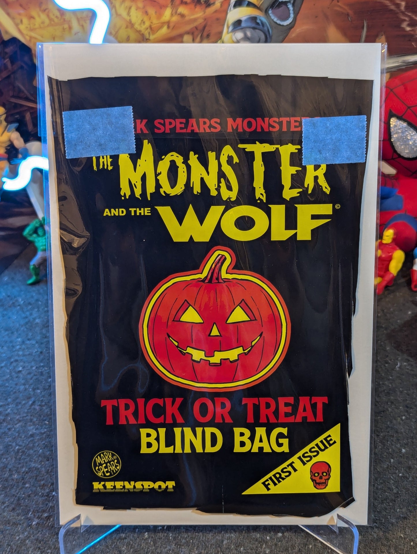 MARK SPEARS : THE MONSTER AND THE WOLF #1 VARIANT COVER