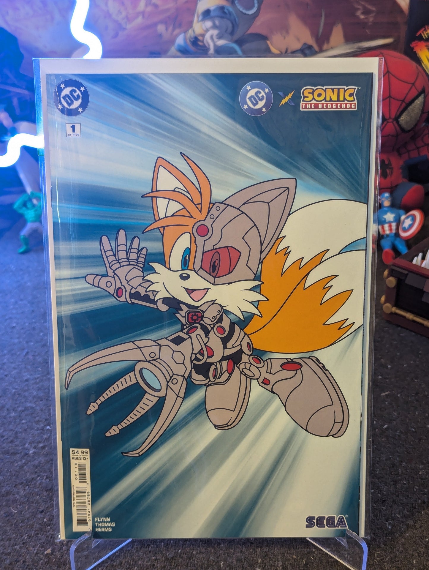 DC X SONIC #1 REPRINT SET VARIANTS (2025)