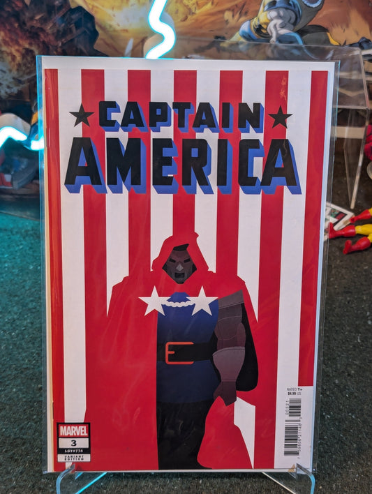 CAPTAIN AMERICA #3 (2025) NEGATIVE SPACE VARIANT