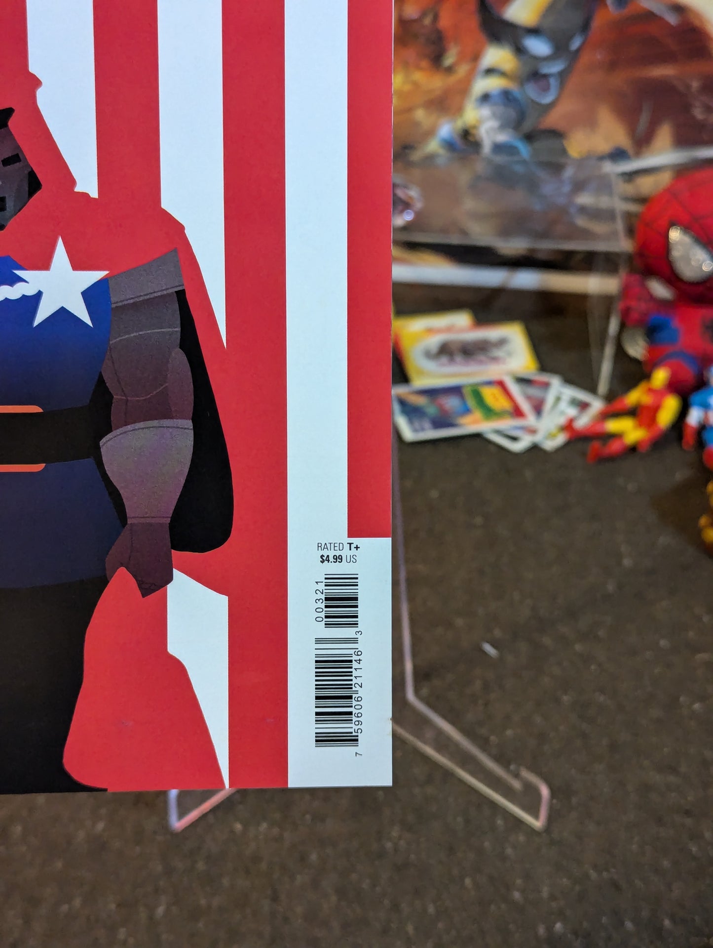 CAPTAIN AMERICA #3 (2025) NEGATIVE SPACE VARIANT