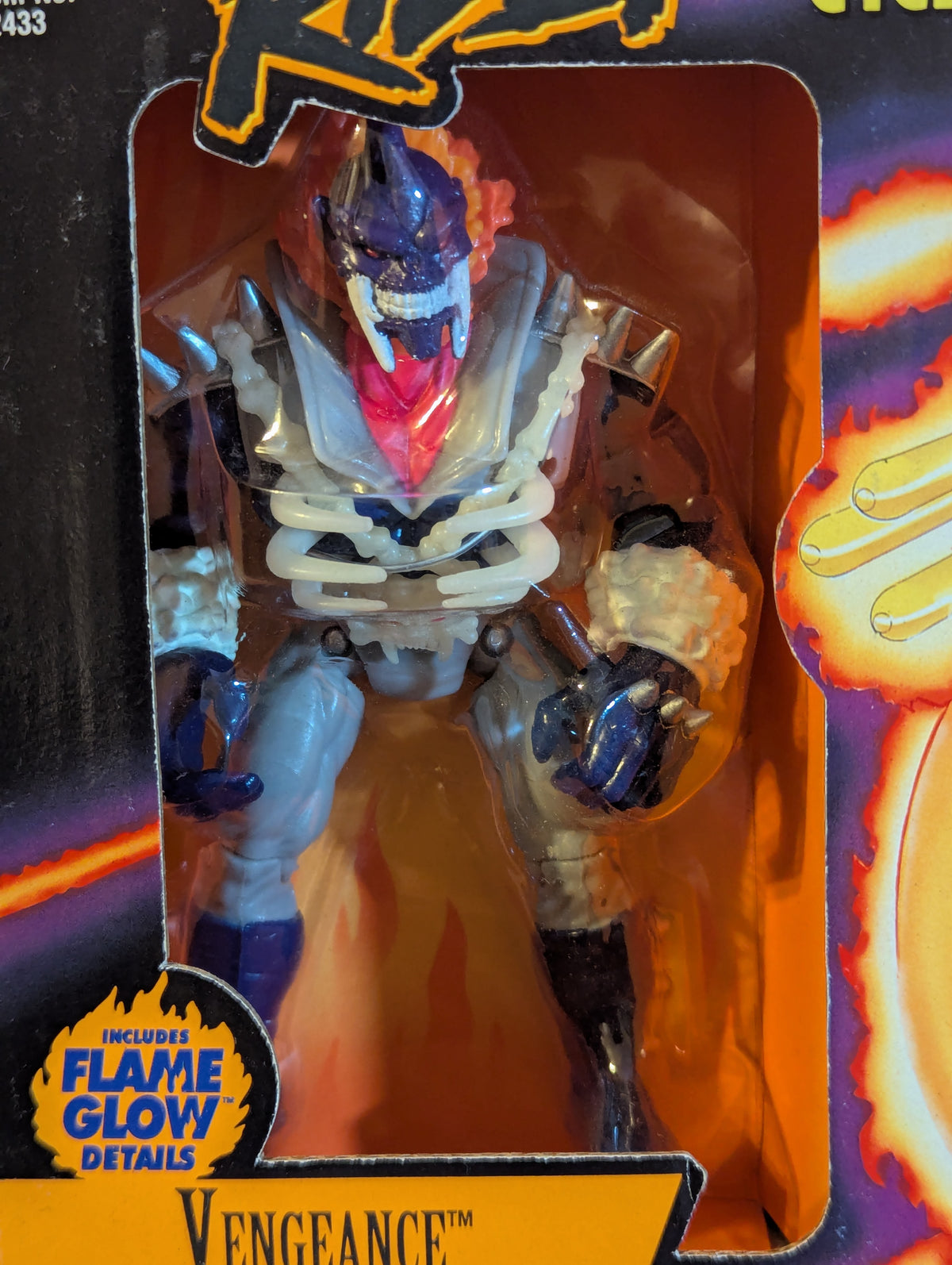 TOYBIZ MARVEL SPIRITS OF VENGEANCE CYCLES & RIDERS VENGEANCE ACTION FIGURE