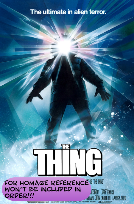 MIDNIGHT FANTASTIC FOUR #1 HORROR HOMAGE E.M. GIST D COVER