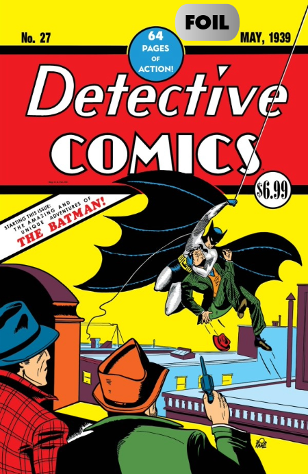 DETECTIVE COMICS #27 FACSIMILE (2026) EDITION BOB KANE FOIL D COVER
