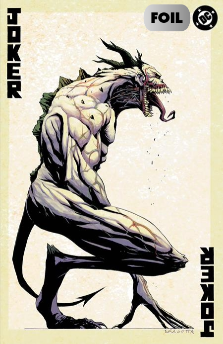 ABSOLUTE BATMAN #15 SECOND PRINTING NICK DRAGOTTA FOIL C COVER