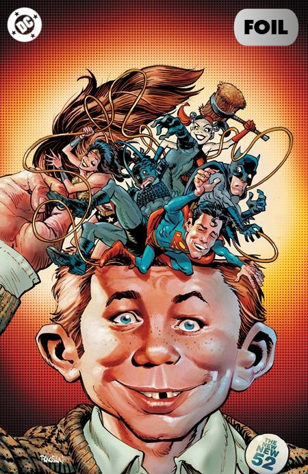 MAD ABOUT DC #1 (ONE SHOT) DAN PANOSIAN FOIL D COVER