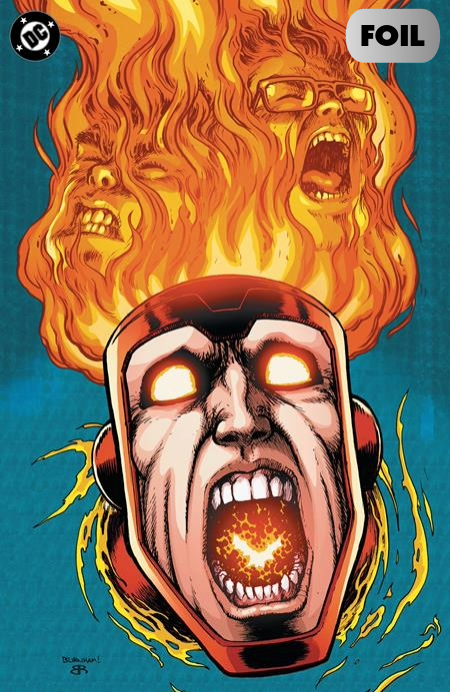 FURY OF FIRESTORM #1 (OF 6) CHRIS BURNHAM FOIL E COVER