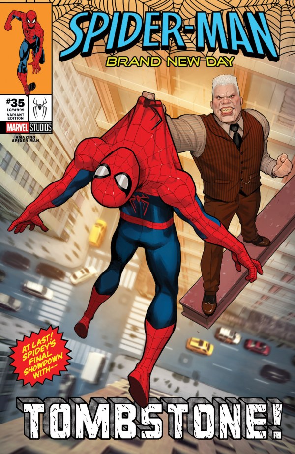 AMAZING SPIDER-MAN #35 MARVEL STUDIOS SPIDER-MAN: BRAND NEW DAY DAVID NAKAYAMA E COVER