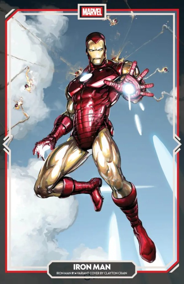 IRON MAN #1 CLAYTON CRAIN G COVER