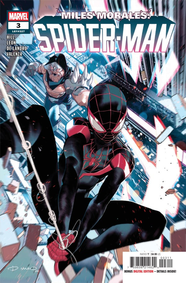 MILES MORALES: SPIDER-MAN #3 SIMONE DI MEO A COVER