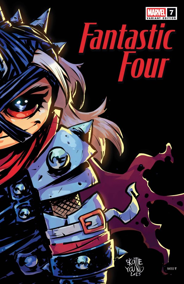 FANTASTIC FOUR #7 SKOTTIE YOUNG COVER