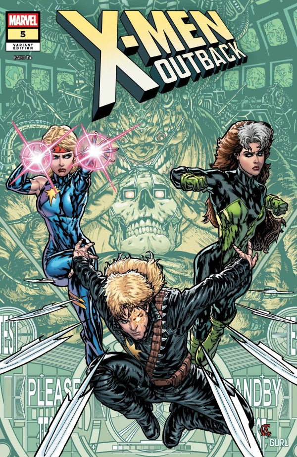 X-MEN: OUTBACK #5 CHRIS ALLEN B COVER