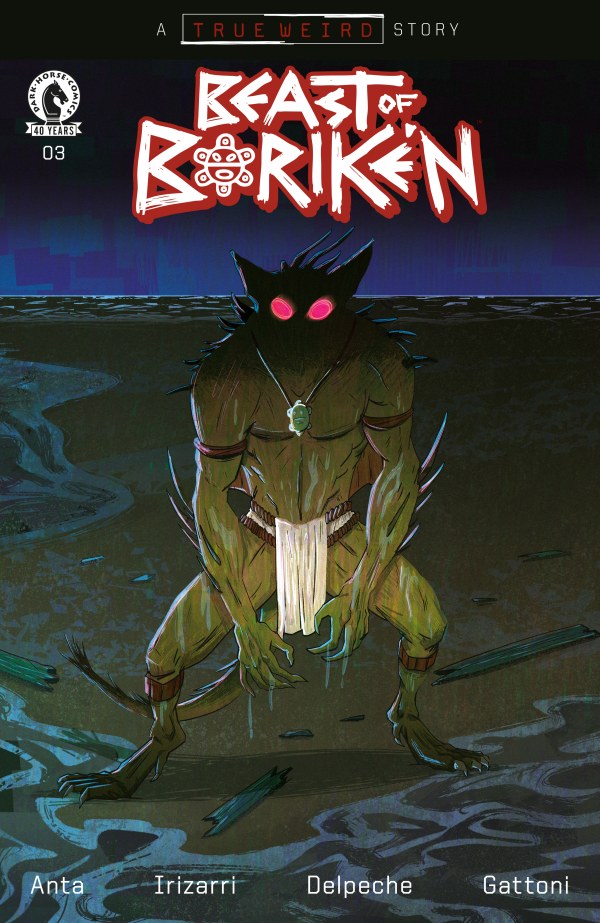 THE BEAST OF BORIKEN #3 PABLO LEON B COVER