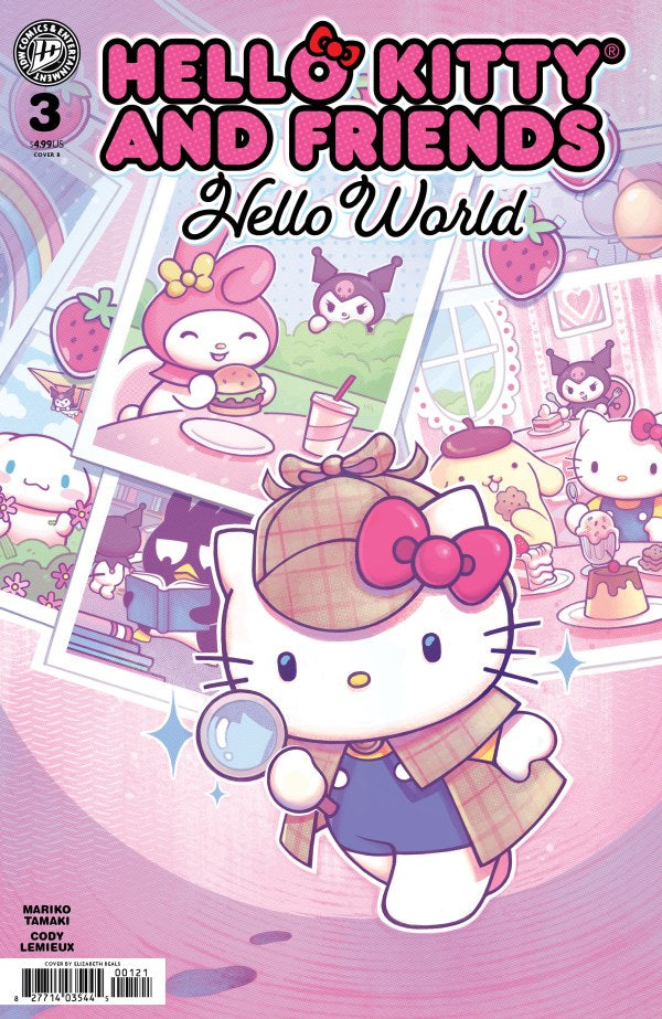 HELLO KITTY AND FRIENDS: HELLO WORLD! #3 ELIZABETH BEALS B COVER