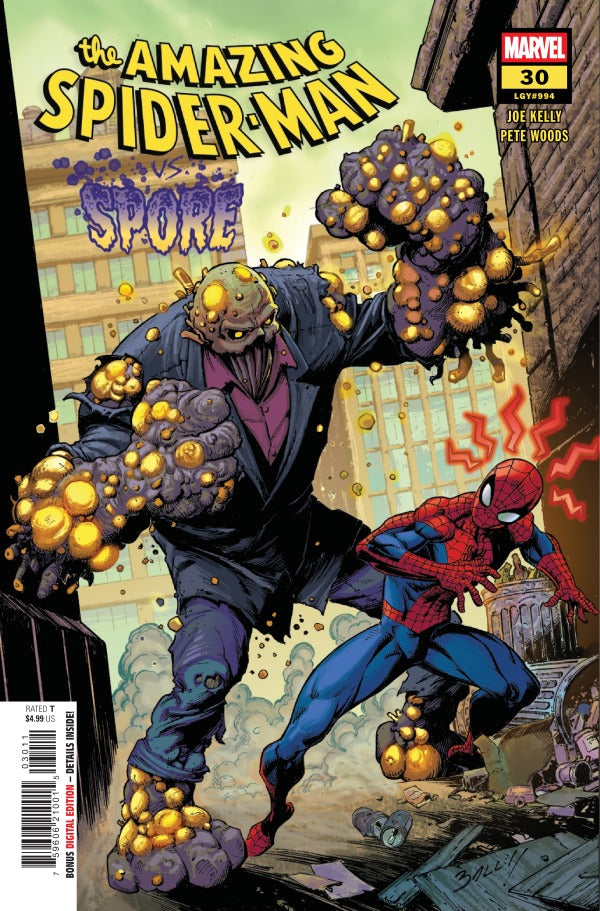 AMAZING SPIDER-MAN #30 MARK BAGLEY A COVER