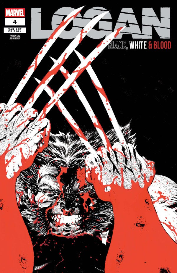 LOGAN: BLACK, WHITE & BLOOD #4 PHILIP TAN B COVER