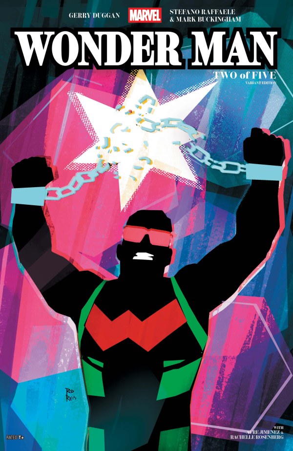 WONDER MAN #2 ROD REIS C COVER