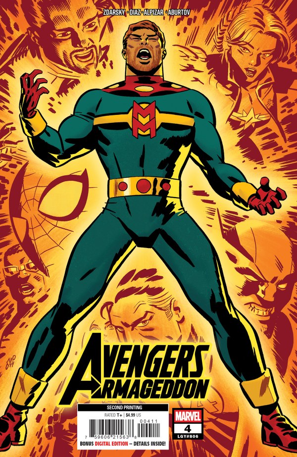 AVENGERS: ARMAGEDDON #4 2ND PRINTING MICHAEL CHO A COVER