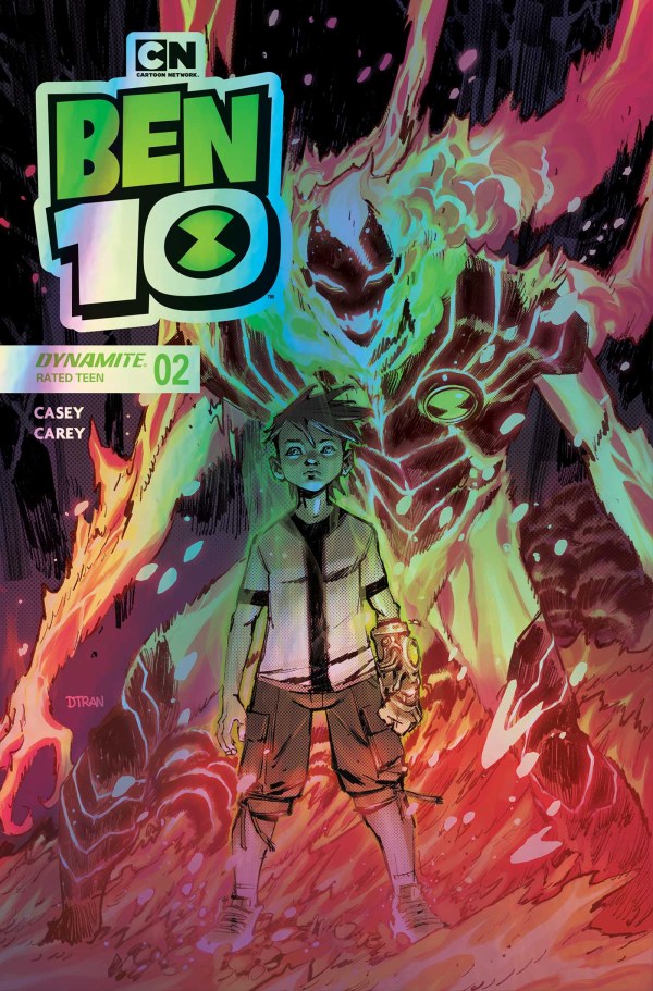 BEN 10 #2 ERIC CANETE 1:7 RATIO FOIL COVER