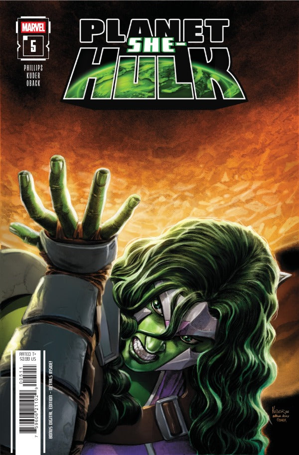 PLANET SHE-HULK #5 AARON KUDER A COVER
