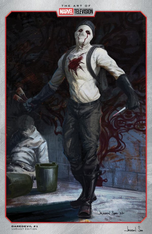 DAREDEVIL #1 JACKSON SZE MARVEL TELEVISION COVER