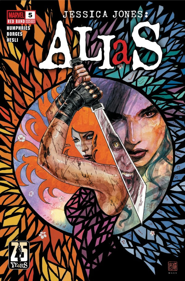 ALIAS: RED BAND #5 DAVID MACK A COVER