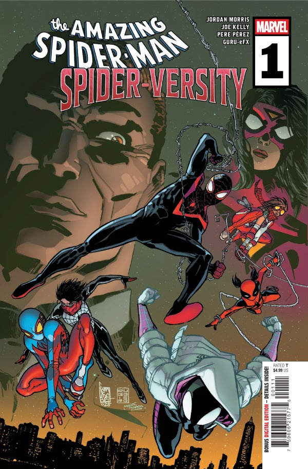 AMAZING SPIDER-MAN: SPIDER-VERSITY #1 GIUSEPPE CAMUNCOLI A COVER