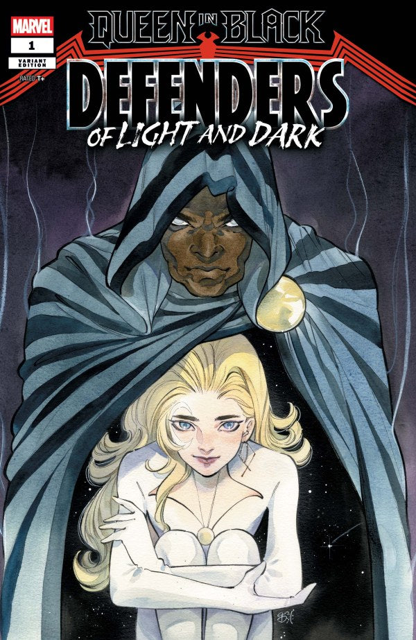 QUEEN IN BLACK: DEFENDERS OF LIGHT AND DARK #1 PEACH MOMOKO B COVER