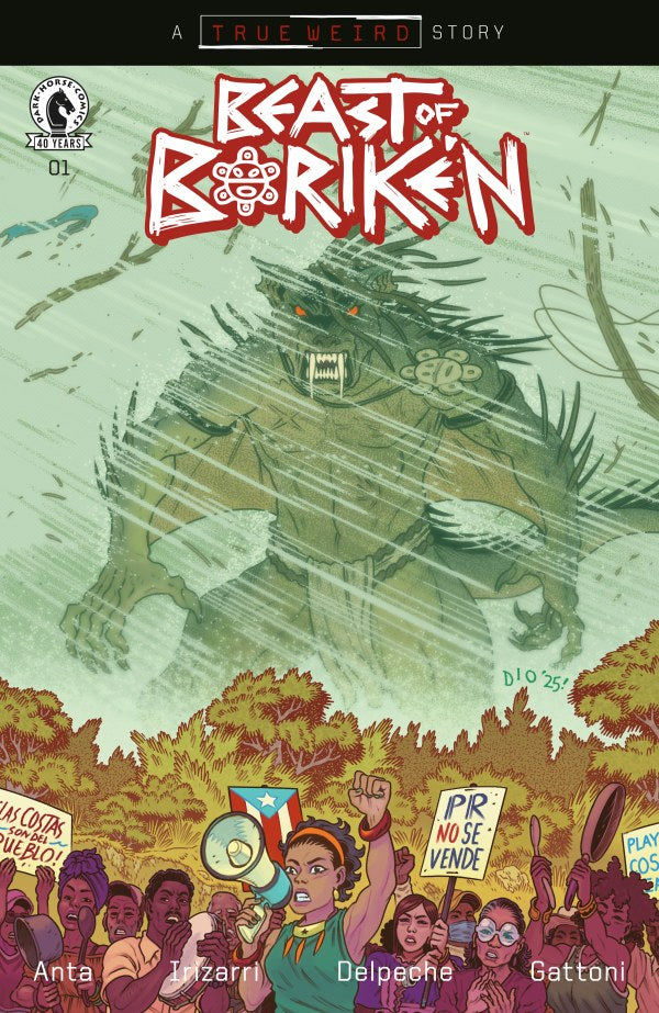 THE BEAST OF BORIKEN #1 DANIEL IRIZARRI A COVER