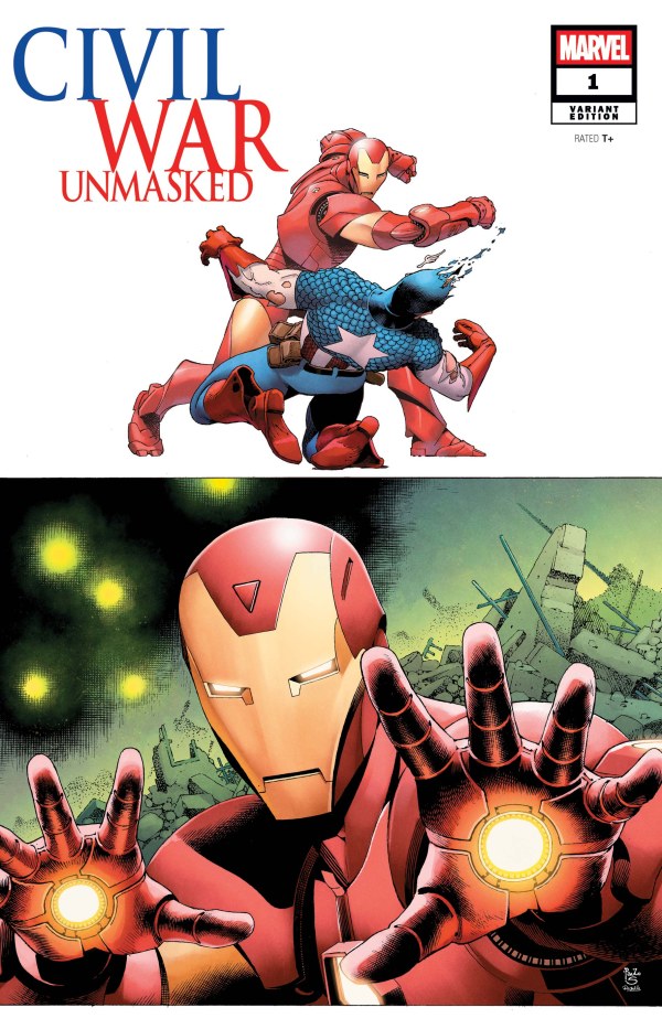CIVIL WAR: UNMASKED #1 5-PART CONNECTING PAULO SIQUEIRA B COVER