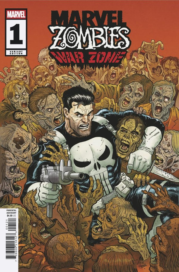MARVEL ZOMBIES: WAR ZONE #1 STEVE SKROCE B COVER