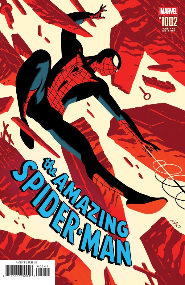 AMAZING SPIDER-MAN #1002 MICHAEL CHO D COVER