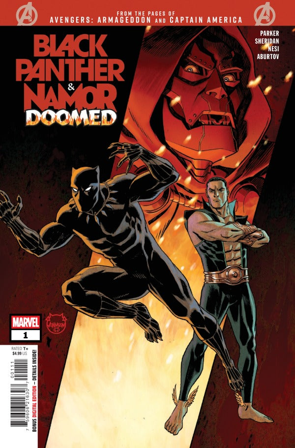 BLACK PANTHER/NAMOR: DOOMED #1 DAVE JOHNSON A COVER