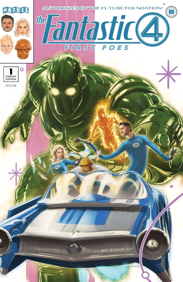 FANTASTIC FOUR: FIRST FOES #1 KAARE ANDREWS B COVER