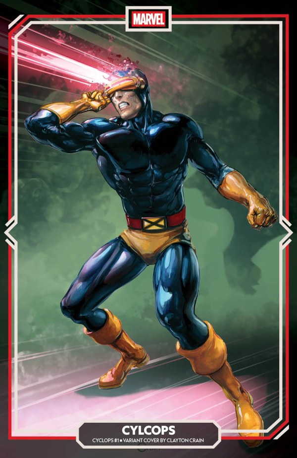 CYCLOPS #1 CLAYTON CRAIN B COVER