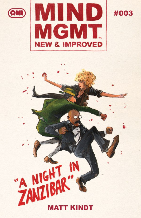 MIND MGMT NEW & IMPROVED #3 MATT KINDT A COVER