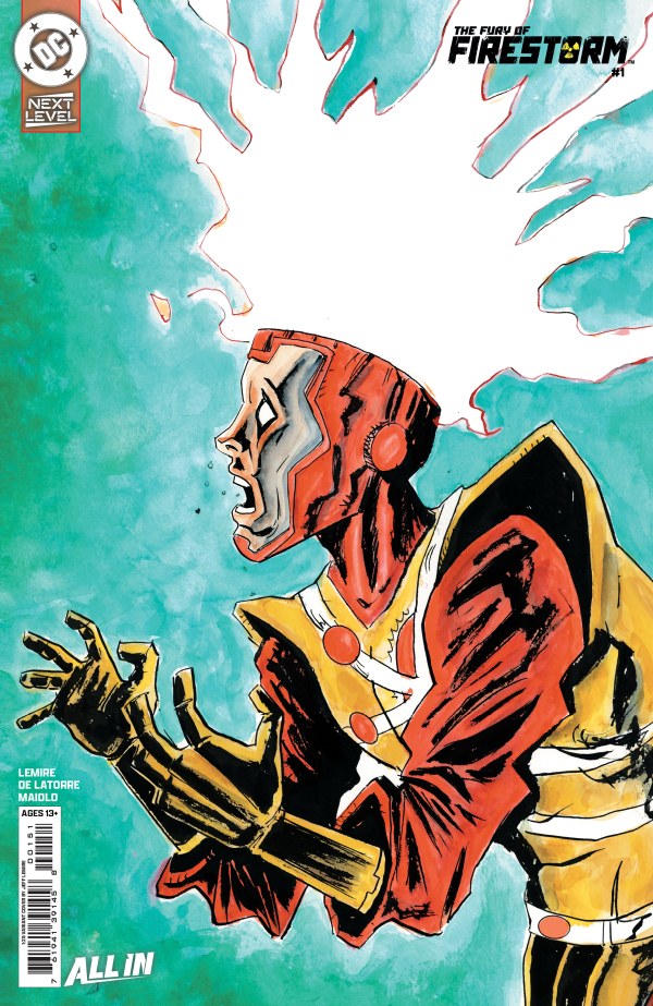 FURY OF FIRESTORM #1 (OF 6) JEFF LEMIRE 1:25 RATIO COVER