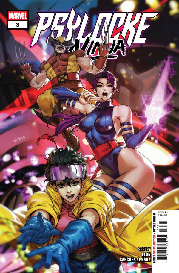 PSYLOCKE: NINJA #3 DERRICK CHEW A COVER