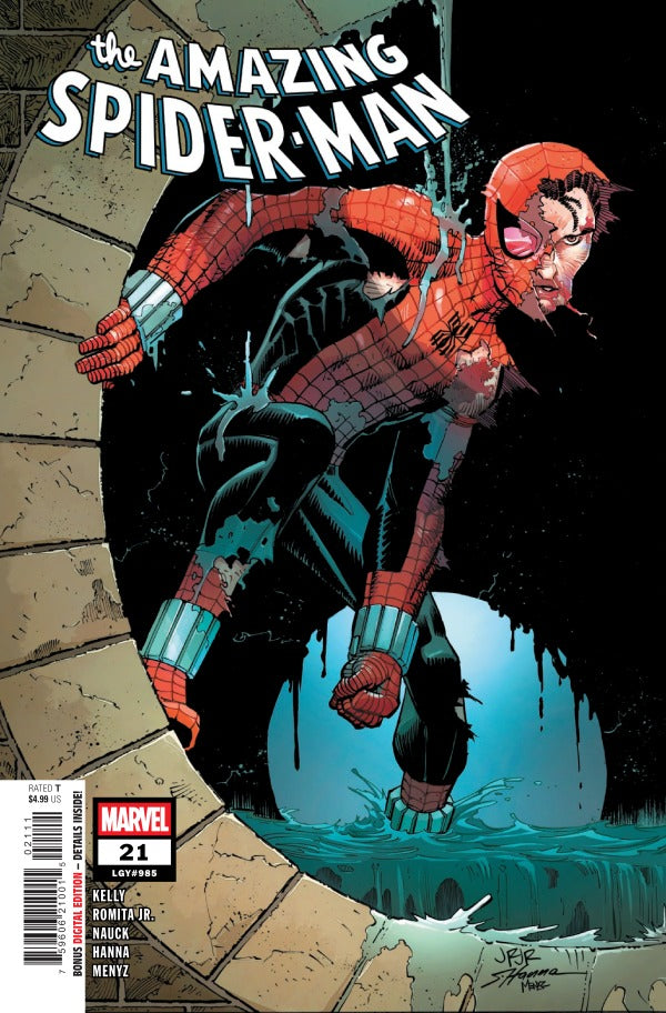 AMAZING SPIDER-MAN #21 JOHN ROMITA JR. A COVER