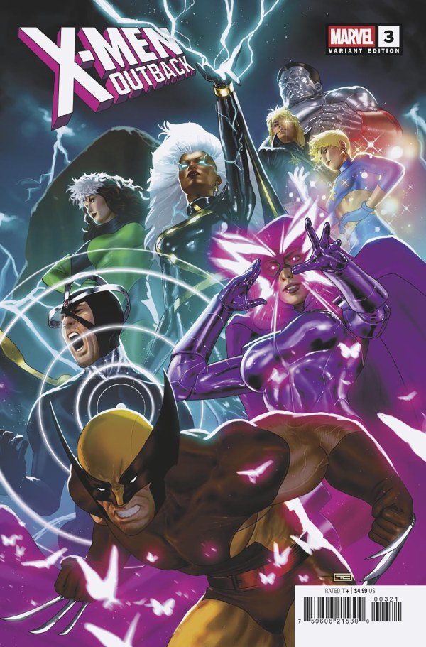 X-MEN: OUTBACK #3 TAURIN CLARKE B COVER