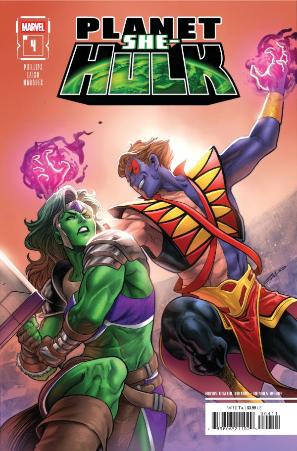PLANET SHE-HULK #4 EMILIO LAISO A COVER