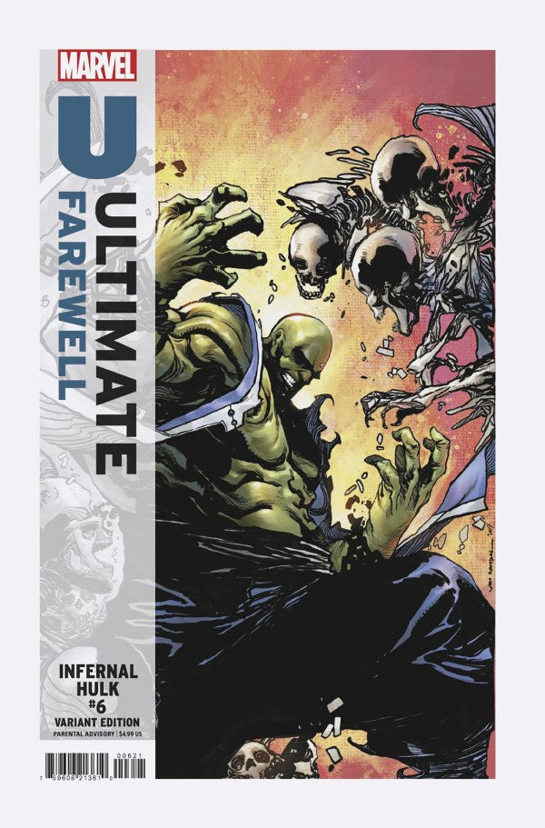 INFERNAL HULK #6 ULTIMATE FAREWELL VON RANDAL B COVER