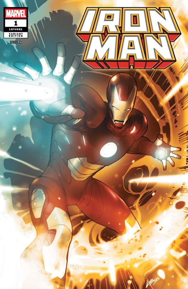 IRON MAN #1 PABLO VILLALOBOS B COVER