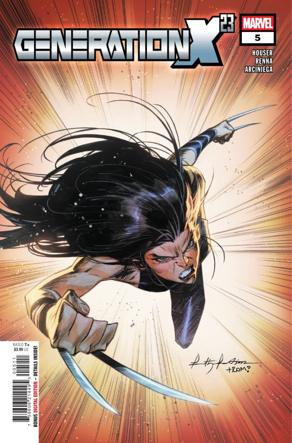 GENERATION X-23 #5 PARTHA PRATIM A COVER