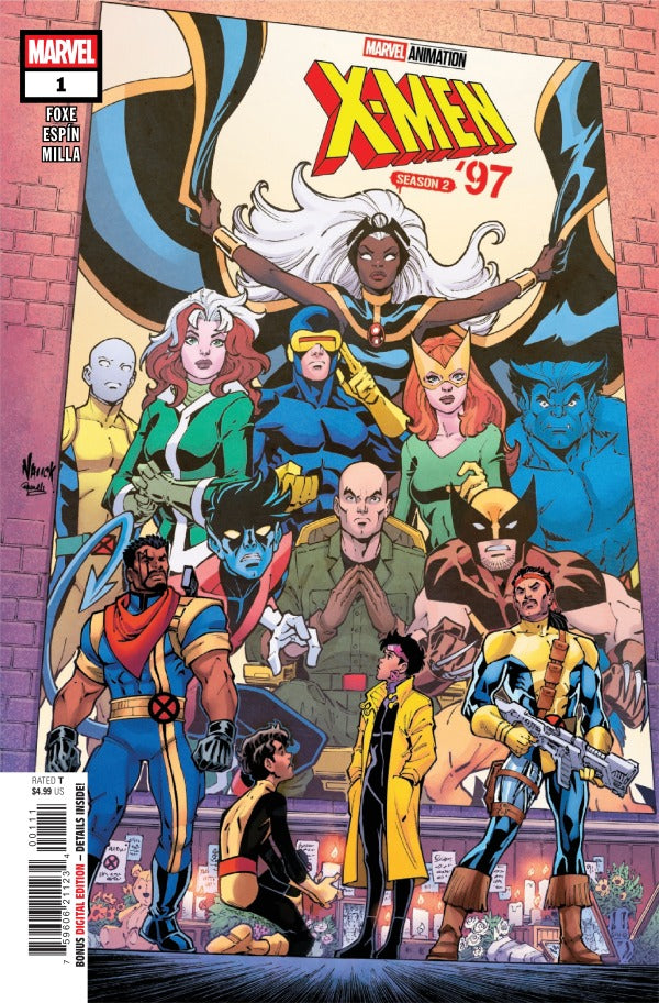 X-MEN '97: SEASON TWO #1 TODD NAUCK A COVER