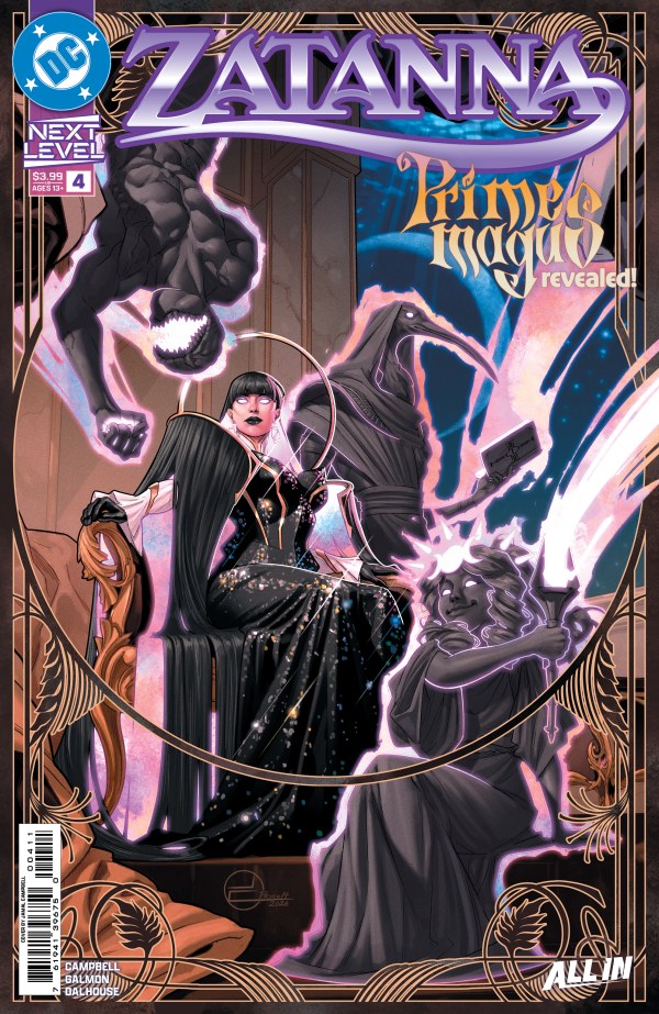 ZATANNA (2026) #4 JAMAL CAMPBELL A COVER