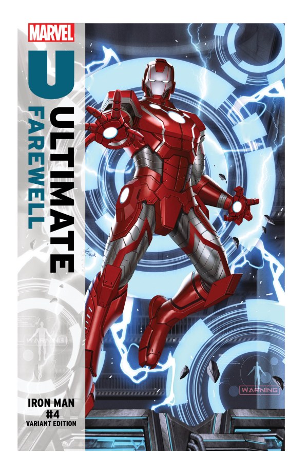 IRON MAN #4 INHYUK LEE ULTIMATE FAREWELL E COVER